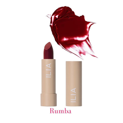 ILIA Color Block High Impact Lipstick - AILLEA - Rumba: Oxblood with Neutral Undertones