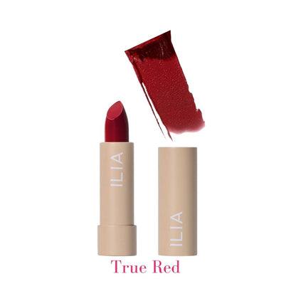 ILIA Color Block High Impact Lipstick - AILLEA - True Red: ﻿Real Red with Cool Undertones