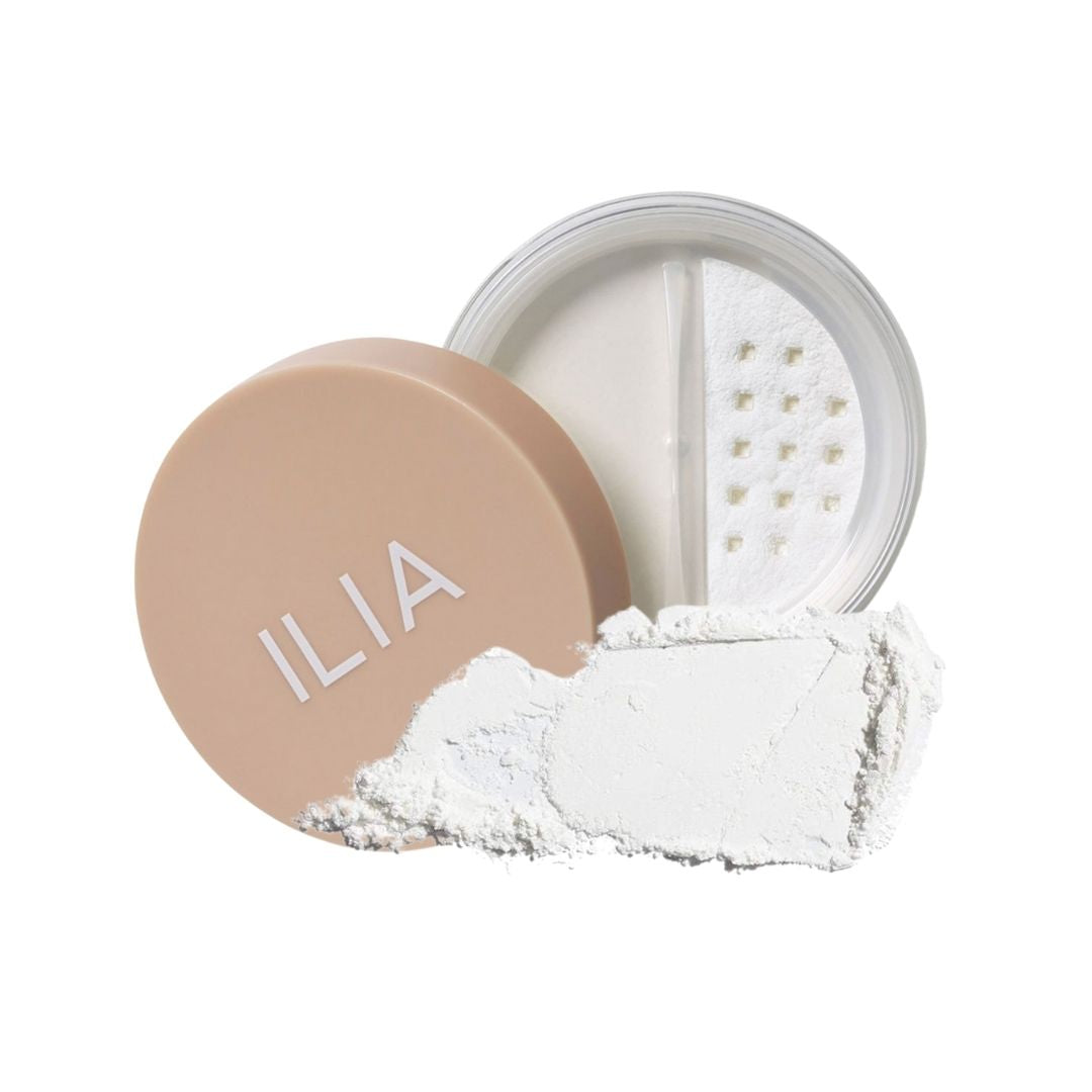 ILIA Soft Focus Finishing Powder Translucent Fade Into You with Texture Shot - AILLEA