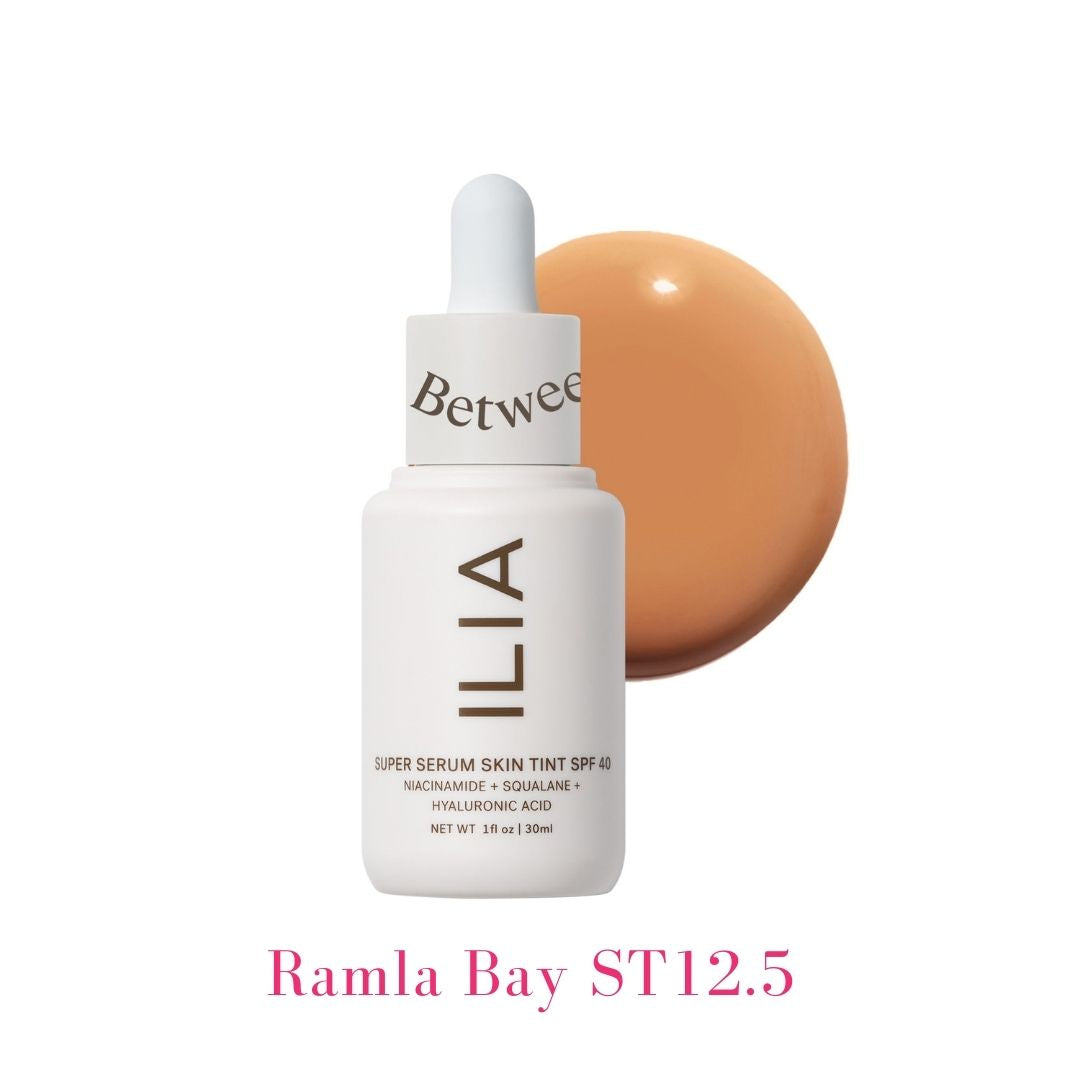 ILIA Super Serum Skin Tint SPF 40 ST12.5 Ramla Bay: (for tan skin with golden undertones) - AILLEA