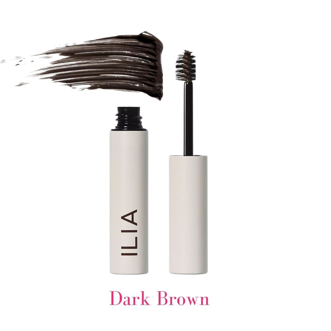 ILIA Essential Brow Gel in Dark Brown - AILLEA