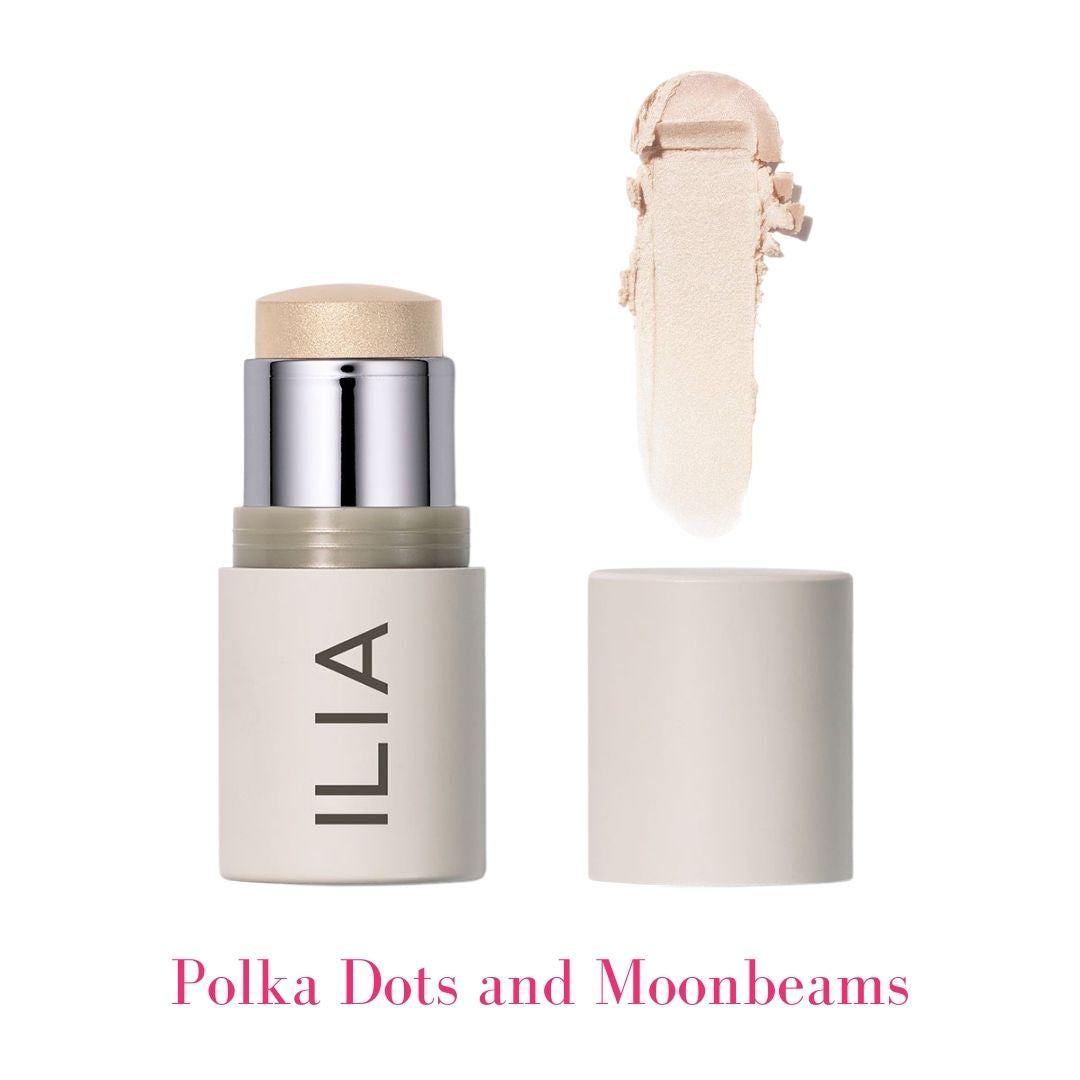 ILIA Illuminator in Polka Dots and Moonbeams - Pearlescent silver highlight - AILLEA