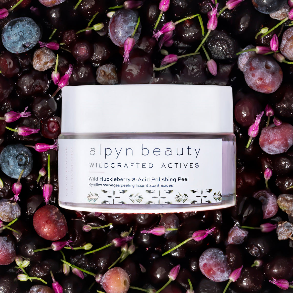 Alpyn Beauty Wild Huckleberry 8-Acid Polishing Peel - AILLEA