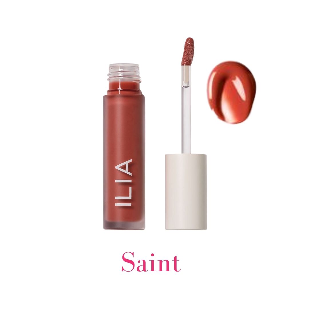 Shade Saint in the ILIA Balmy Gloss Tinted Lip Oil - AILLEA