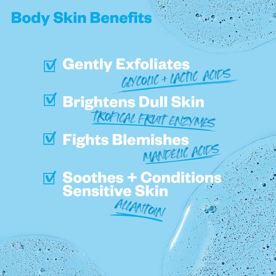 Kosas KosasSport Good Body Skin AHA + Enzyme Exfoliating Body Wash - AILLEA