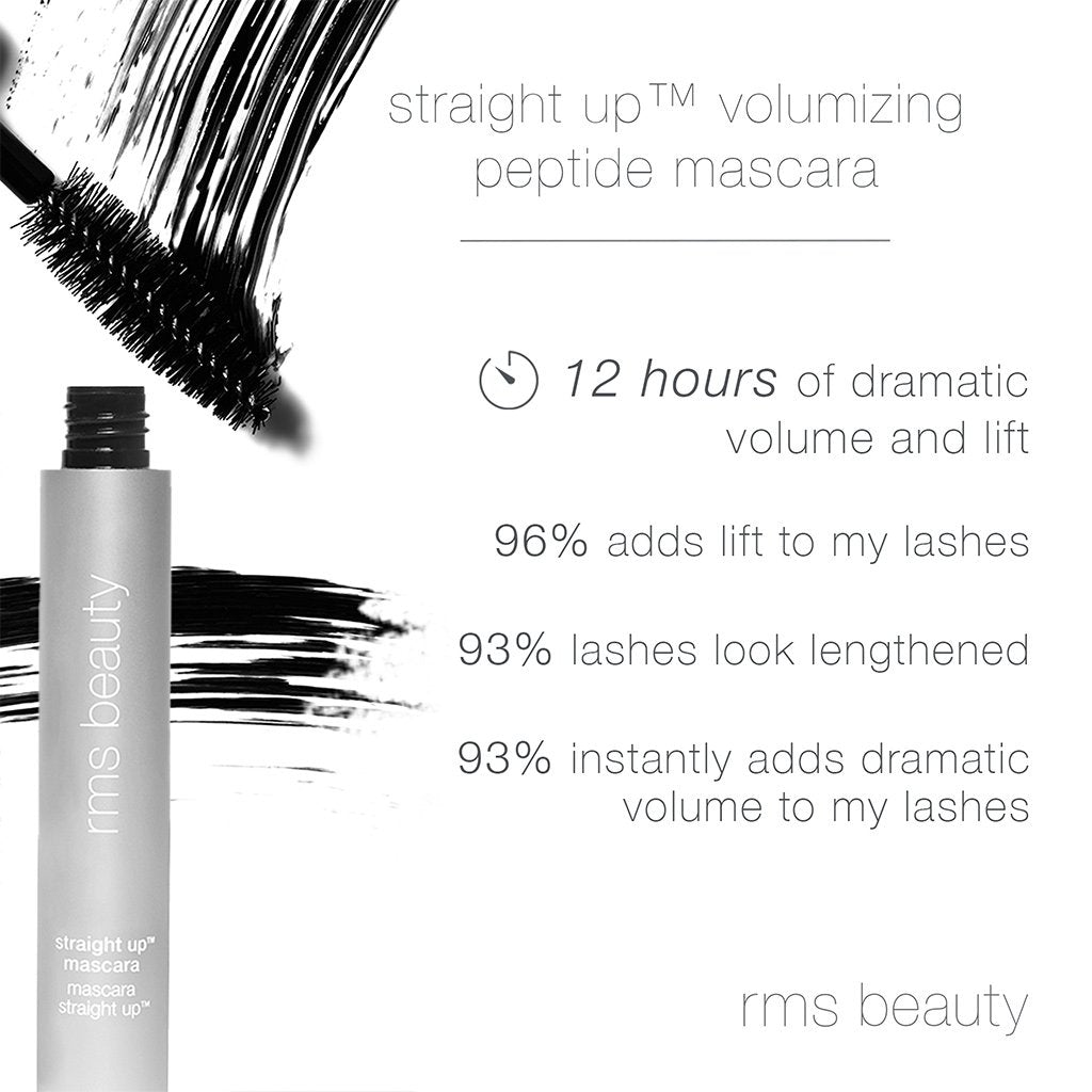 RMS Straight Up™ Volumizing Peptide Mascara - AILLEA