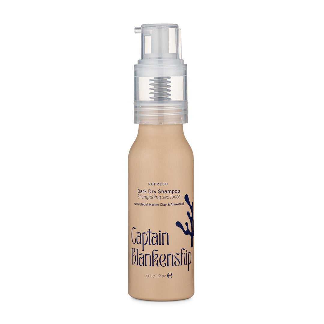 Captain Blankenship REFRESH Dark Dry Shampoo with Glacial Marine Clay &amp; Charcoal - AILLEA