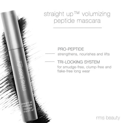 RMS Straight Up™ Volumizing Peptide Mascara - AILLEA