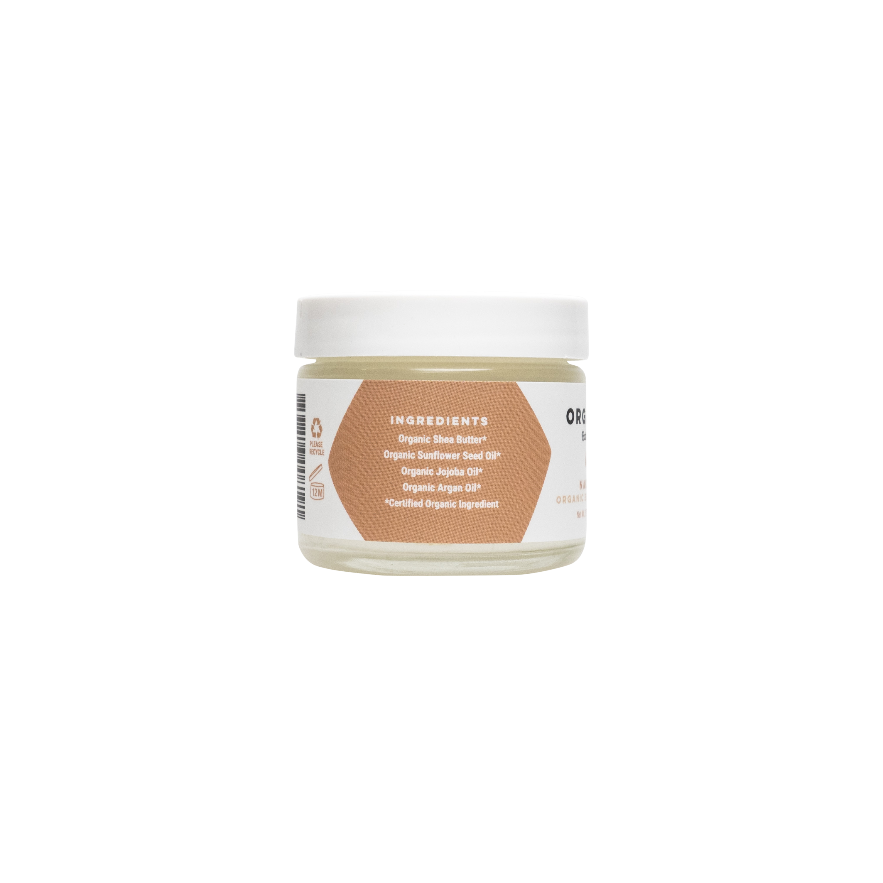 Organic Bath Co Naked Organic Body Butter Travel Size - NEW PACKAGING - AILLEA