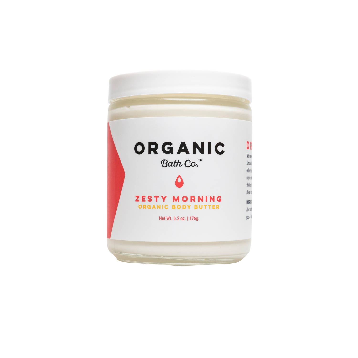 Organic Bath Co Zesty Morning Organic Body Butter - NEW PACKAGING - AILLEA