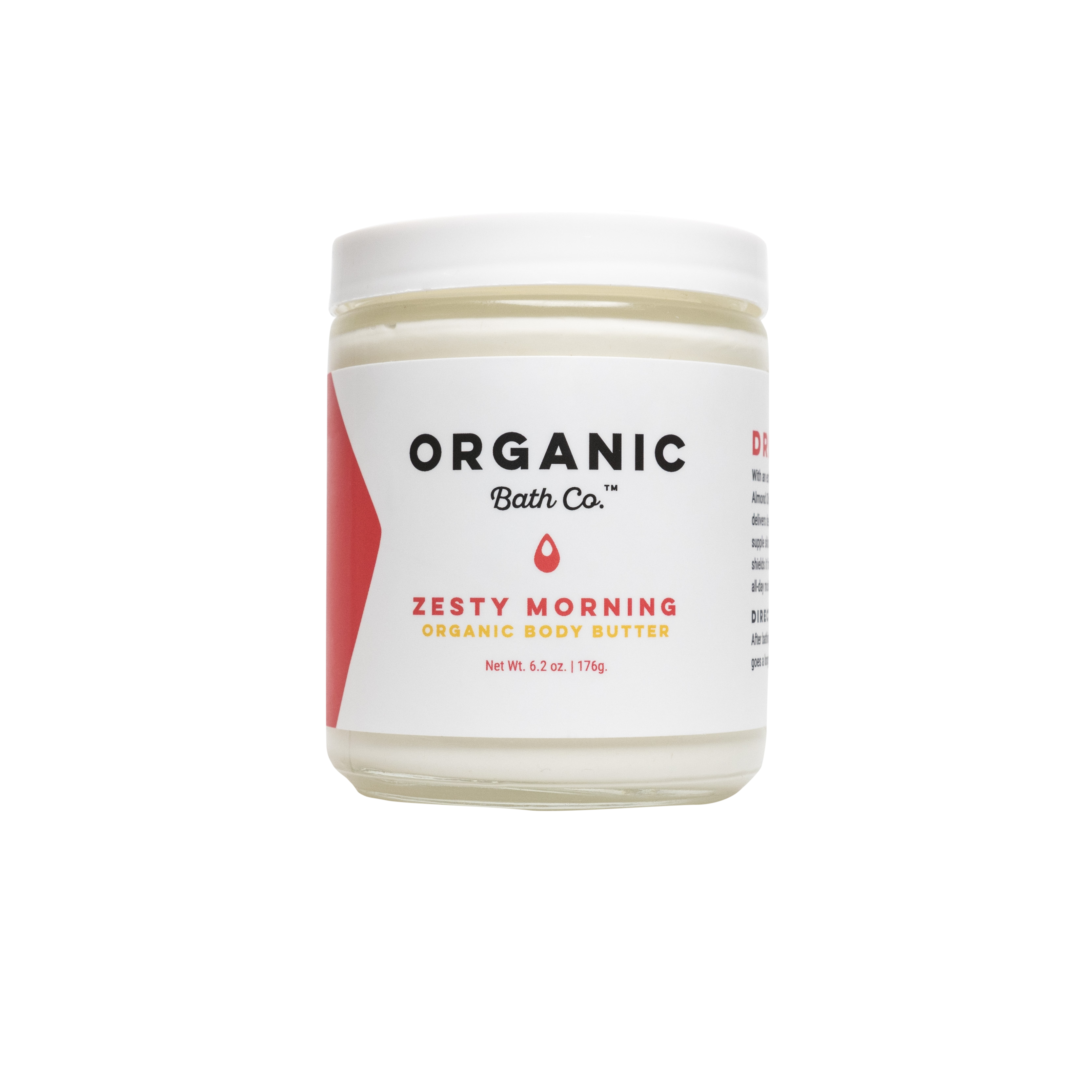 Organic Bath Co Zesty Morning Organic Body Butter - NEW PACKAGING - AILLEA