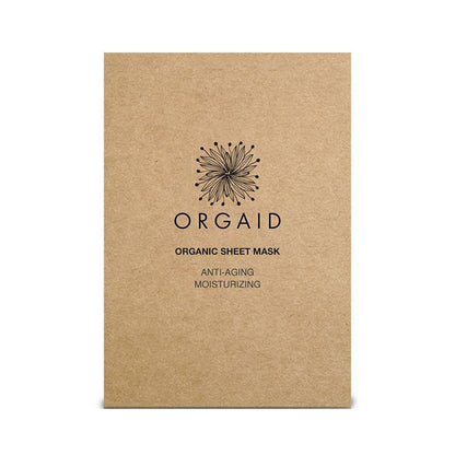 Orgaid Anti-Aging Moisturizing Organic Sheet Mask - AILLEA