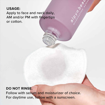 alpyn pore perfecting liquid usage