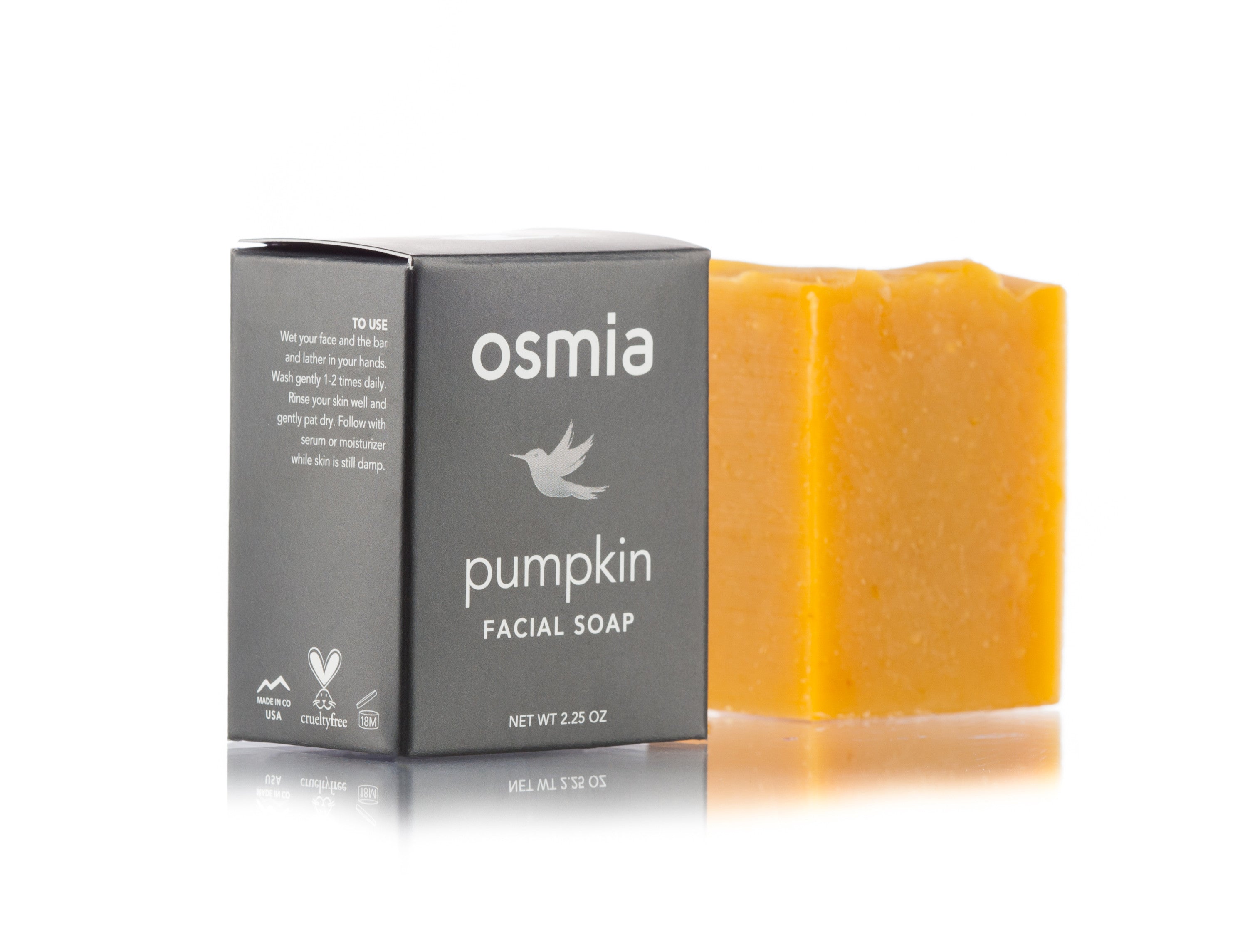 Osmia Pumpkin Facial Soap - AILLEA