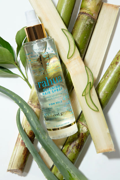 Rahua Defining Hair Spray with Bamboo Background - AILLEA