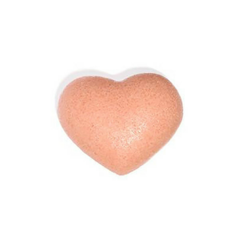 One Love Organics The Cleansing Sponge - Rose Clay Heart - AILLEA