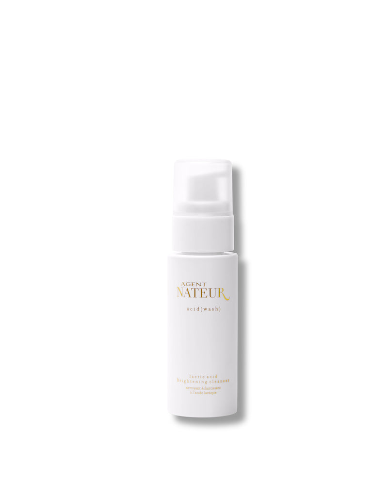 Agent Nateur Acid Wash Travel Size Lactic Acid Skin Brightening Cleanser with Box - AILLEA