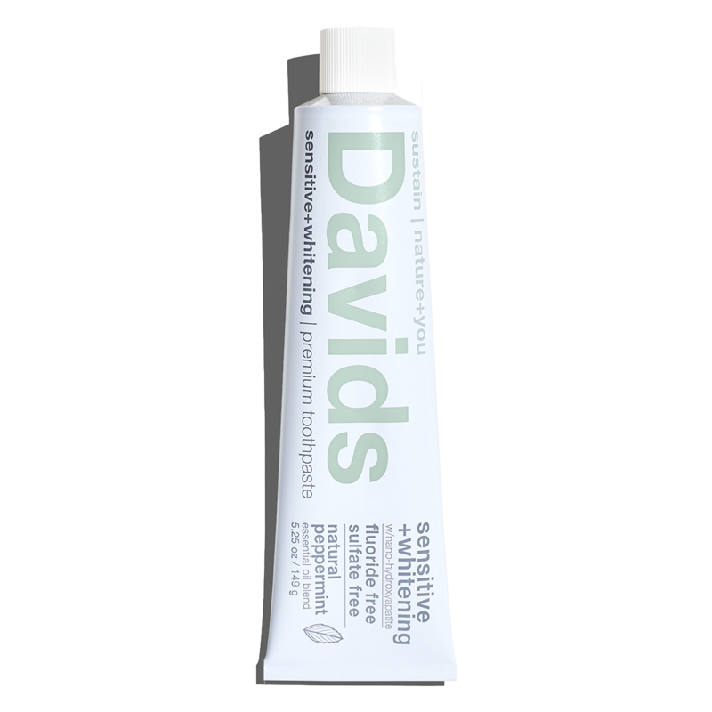 Davids Sensitive + Whitening Nano-Hydroxyapatite Toothpaste - AILLEA