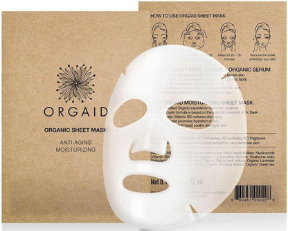Orgaid Anti-Aging and Moisturizing Sheet Mask - Box of 4 – AILLEA